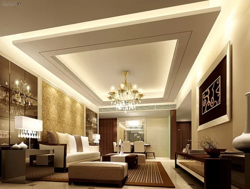 Transform Your Living Room with Modern False Ceiling Designs